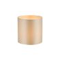 Lyris Taupe Cotton Drum Shade 12cm