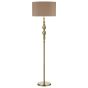 Madrid Floor Lamp Antique Brass With Shade