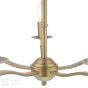 Marble Hill 5 Light Armed Pendant Aged Brass Fitting Only