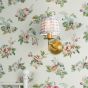Marble Hill Wall Light Aged Brass With Shade