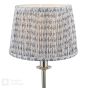 Marble Hill Table Lamp Polished Nickel With Shade