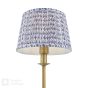 Marble Hill Table Lamp Aged Brass With Shade