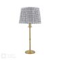 Marble Hill Table Lamp Aged Brass With Shade