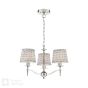 Marble Hill 3 Light Armed Pendant Polished Nickel Fitting Only