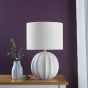 Mavis Ceramic Table Lamp Cream With Shade