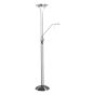 Montana Mother & Child Floor Lamp Satin Chrome