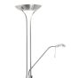 Montana Mother & Child Floor Lamp Satin Chrome