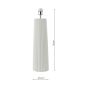 Myla Ceramic Table Lamp White Base Only
