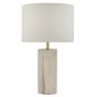 Nalani Table Lamp Pink Marble Effect With Shade