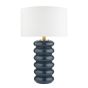 Niamh Table Lamp Blue Glass Base Only