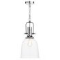 Nolan 1 Light Pendant Polished Chrome/ Clear