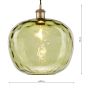 Ochon Easy Fit Pendant Green Glass