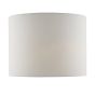 Olalla Ivory Faux Silk Drum Shade 34cm