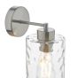 Olsen Wall Light Satin Chrome and Glass