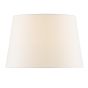 Omari Ivory Linen Tapered Drum Shade 35cm
