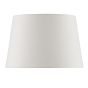 Omari Ivory Linen Tapered Drum Shade 35cm
