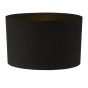 Oporto Black Cotton Oval Shade