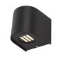 Orville 2 Light Outdoor Wall Light Matt Black LED IP44