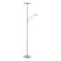 Osbert Mother & Child Floor Lamp Satin Nickel LED