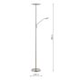 Osbert Mother & Child Floor Lamp Satin Nickel LED