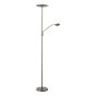 Osbert Mother & Child Floor Lamp Satin Bronze LED