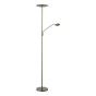 Osbert Mother & Child Floor Lamp Satin Bronze LED