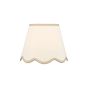 Poma Natural Linen Tapered Drum Shade 25cm