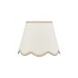 Poma Natural Linen Tapered Drum Shade 25cm