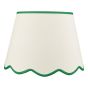 Poma Natural Linen Tapered Drum Shade 45cm