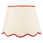 Poma Natural Linen Tapered Drum Shade 45cm