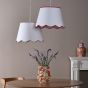 Poma Natural Linen Tapered Drum Shade 45cm