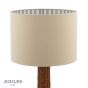 Joules Portree Table Lamp Rattan and Satin Bronze With Shade