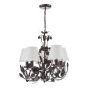 Priscilla 5 Light Pendant Matt Black/Bronze Fitting Only