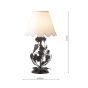 Priscilla Table Lamp Matt Black With Shade