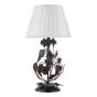 Priscilla Table Lamp Matt Black With Shade