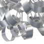 Rawley 12 Light Pendant Brushed Aluminium