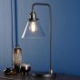 Ray Table Lamp Antique Brass and Glass