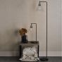 Ray Floor Lamp Antique Brass and Glass