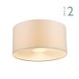 Rita Non Elec Pendant 2 Tone Cream (Multipack)
