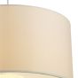 Rita Non Elec Pendant 2 Tone Cream (Multipack)