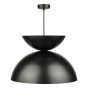 Riya Large Pendant Matt Black 