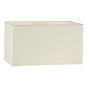 S1021 Cream Cotton Rectangle Shade 34CM