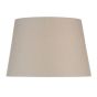 S1099 Cream Cotton Tapered Drum Shade 45cm