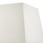 S1101 Ivory Faux Silk Tapered Square Shade 37cm