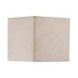 S1129 Taupe Silk Square Shade 15cm