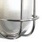 Salcombe Oval Outdoor Wall Light Stainless Steel Glass IP44