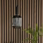 Sawyer Easy Fit Shade Smoked Ribbed Glass