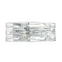 Seville 2 Light Wall Light Crystal Polished Chrome