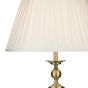Siam Floor Lamp Antique Brass With Shade (Multipack)