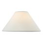 Sivan White Linen Coolie Shade 16cm